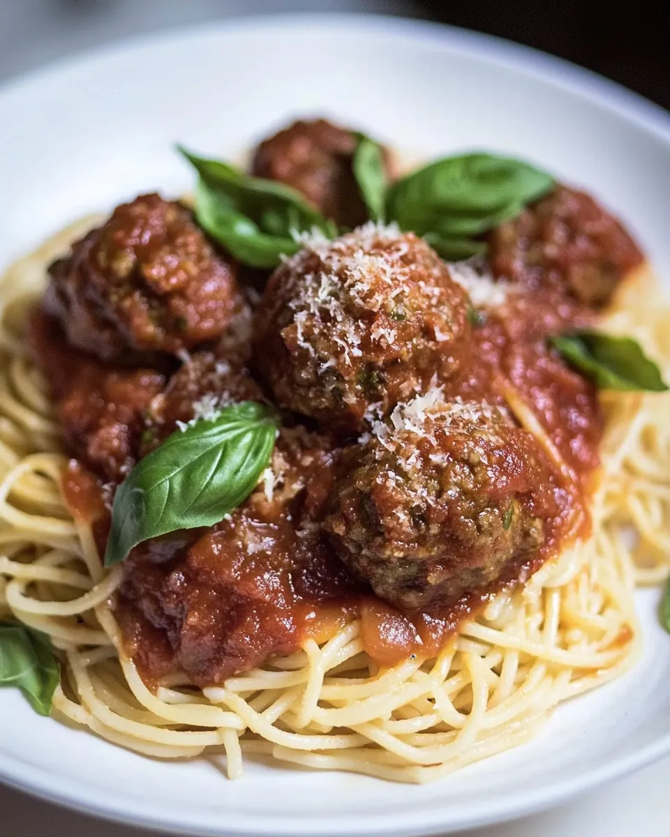 Classic Spaghetti and Meatballs Recipe image