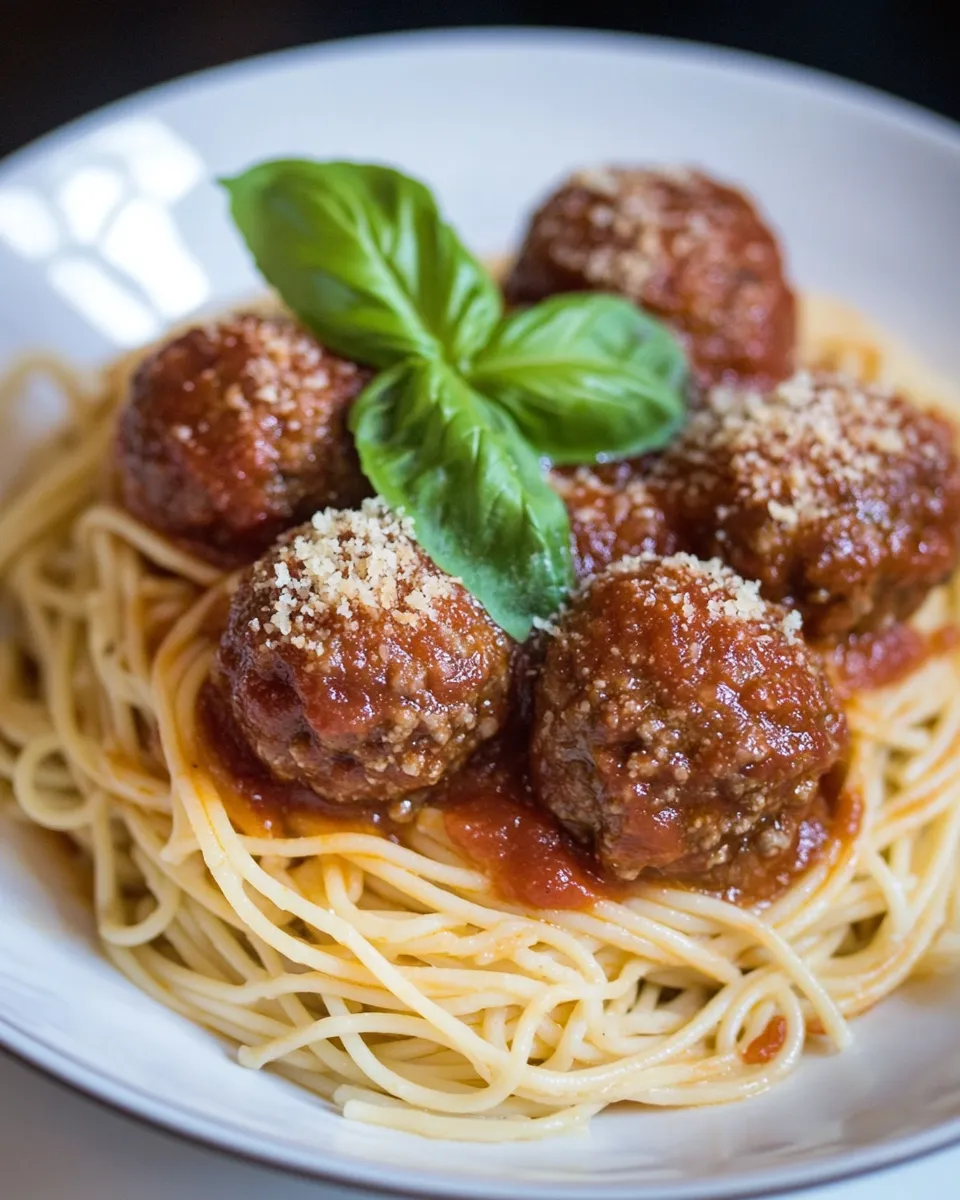 Delicious Spaghetti and Meatballs Recipe recipe photo