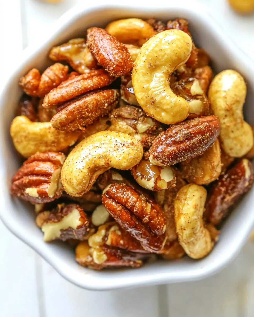 Delicious Spiced Mixed Nuts in 15 Minutes recipe photo
