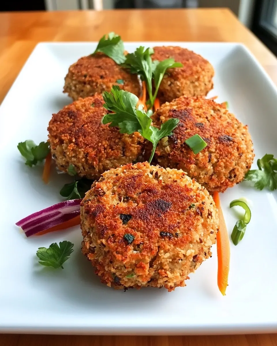 Homemade Spicy Panko Chickpea Patties photo