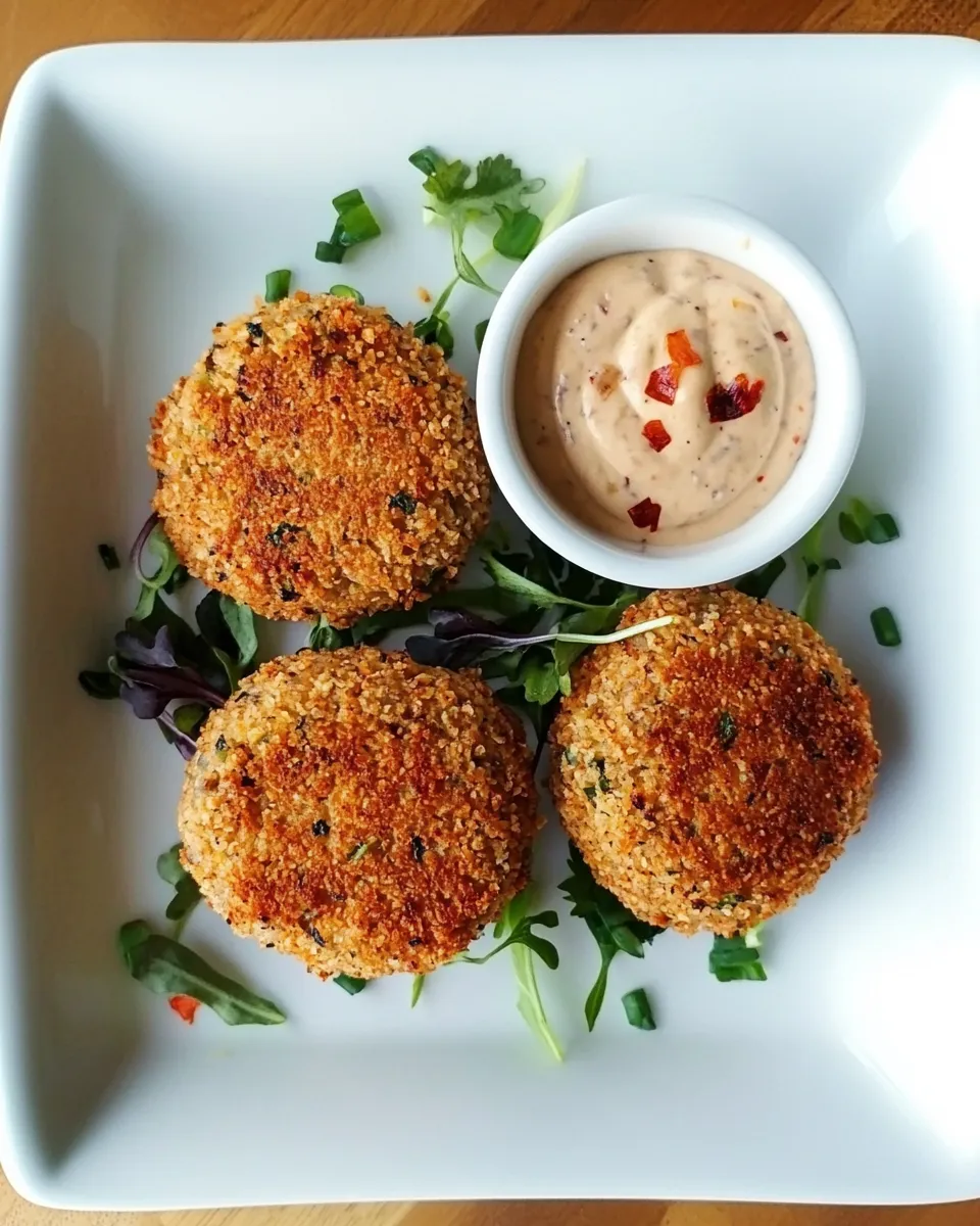 Delicious Spicy Panko Chickpea Patties image