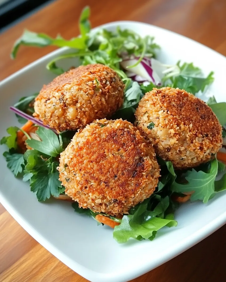 Quick Spicy Panko Chickpea Patties recipe photo