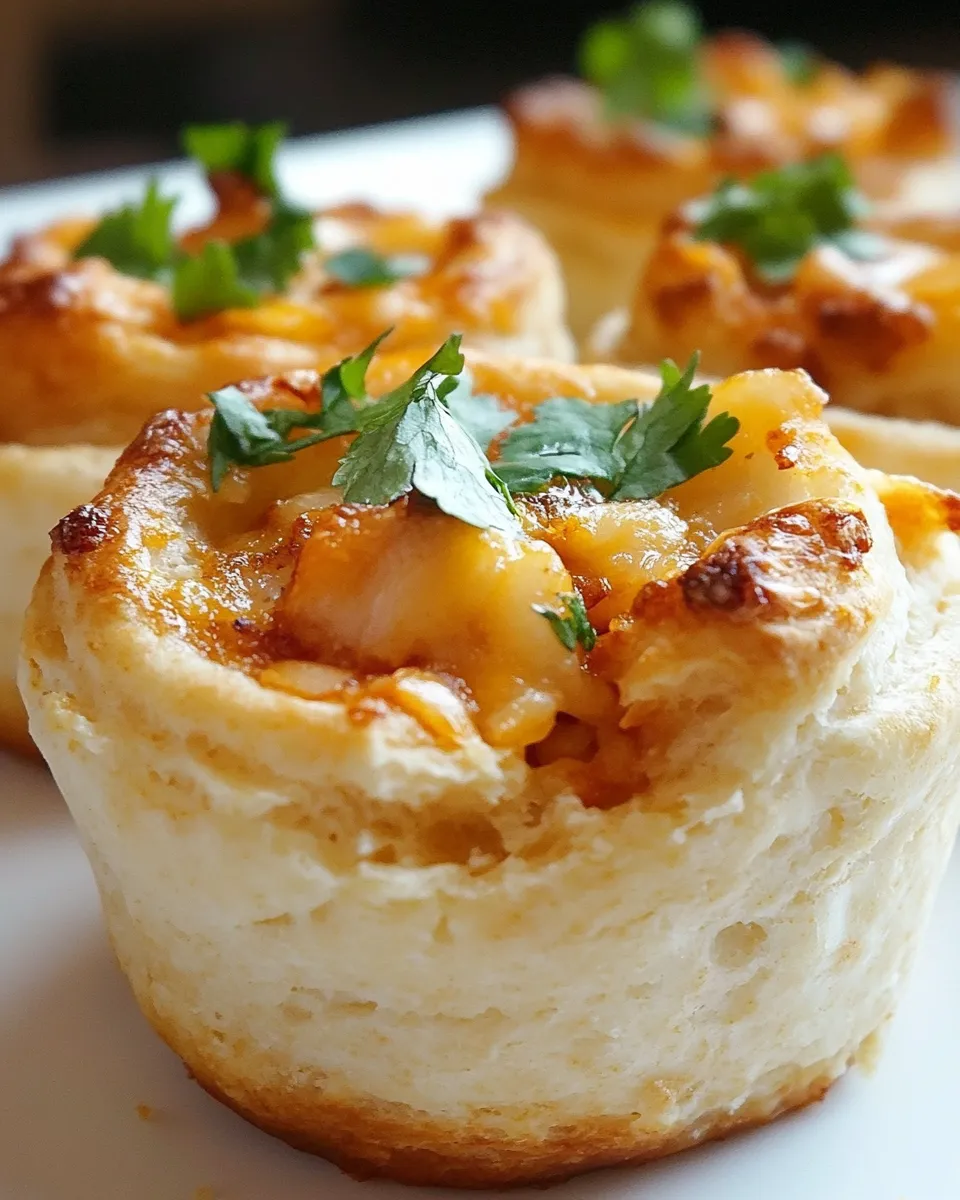 Delicious Spicy Texas Ranch Biscuit Cups image