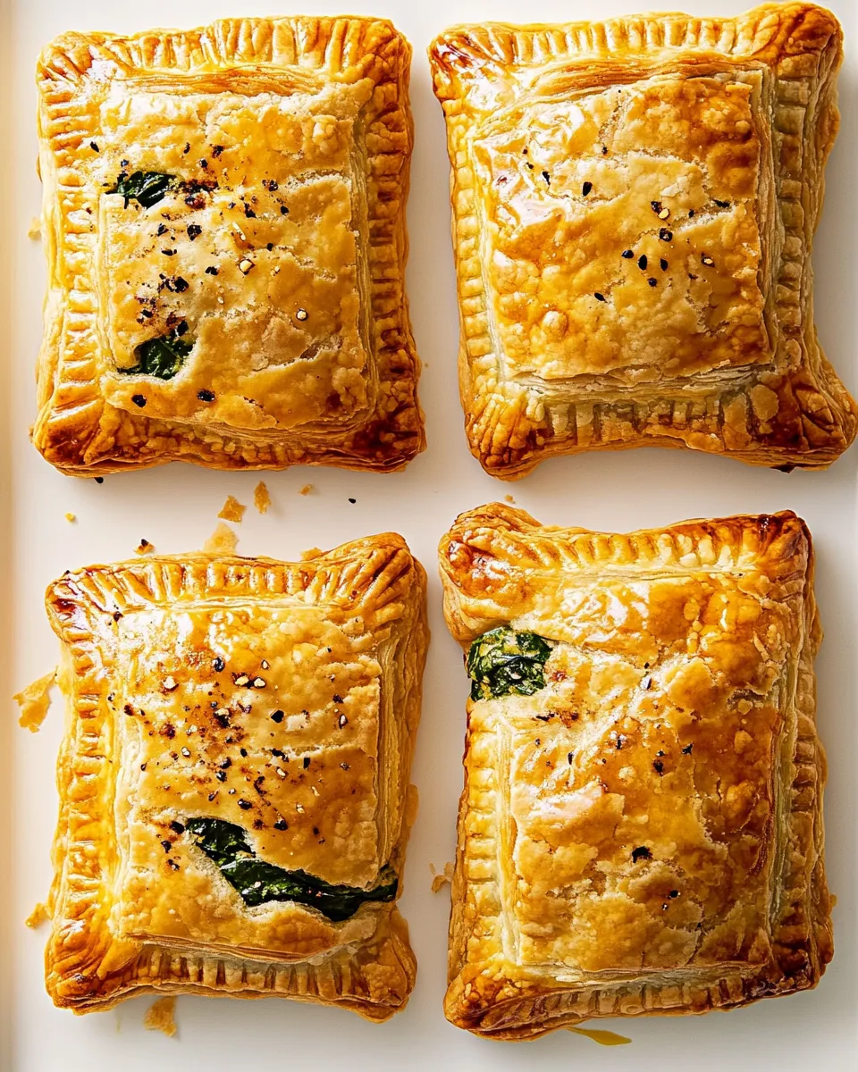 Easy Spinach Feta Pastries recipe photo