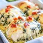 Easy Spinach Pesto Baked Chicken photo