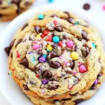 Homemade Sprinkle Chocolate Chip Cookies photo