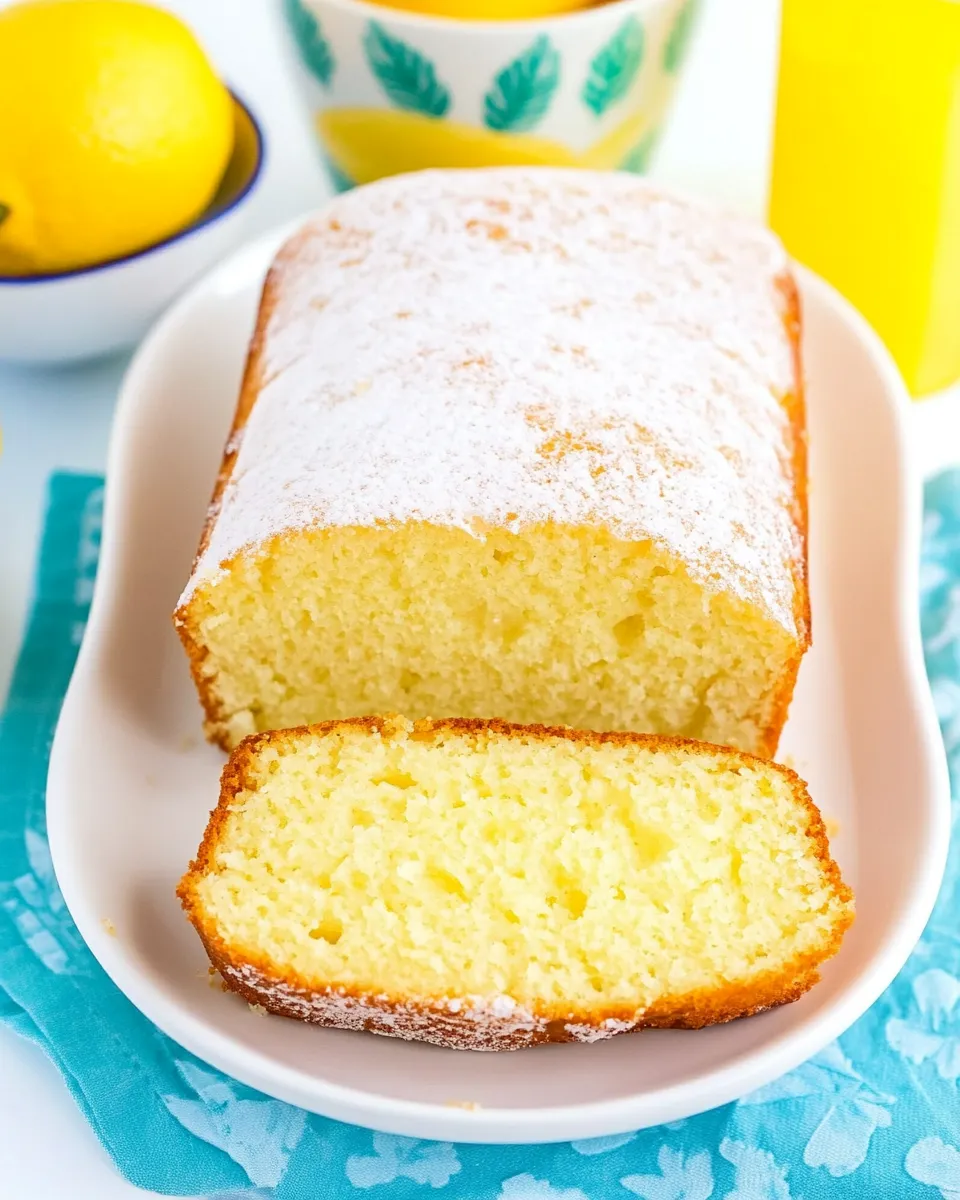 Easy Starbucks Lemon Loaf Copy Cat recipe photo
