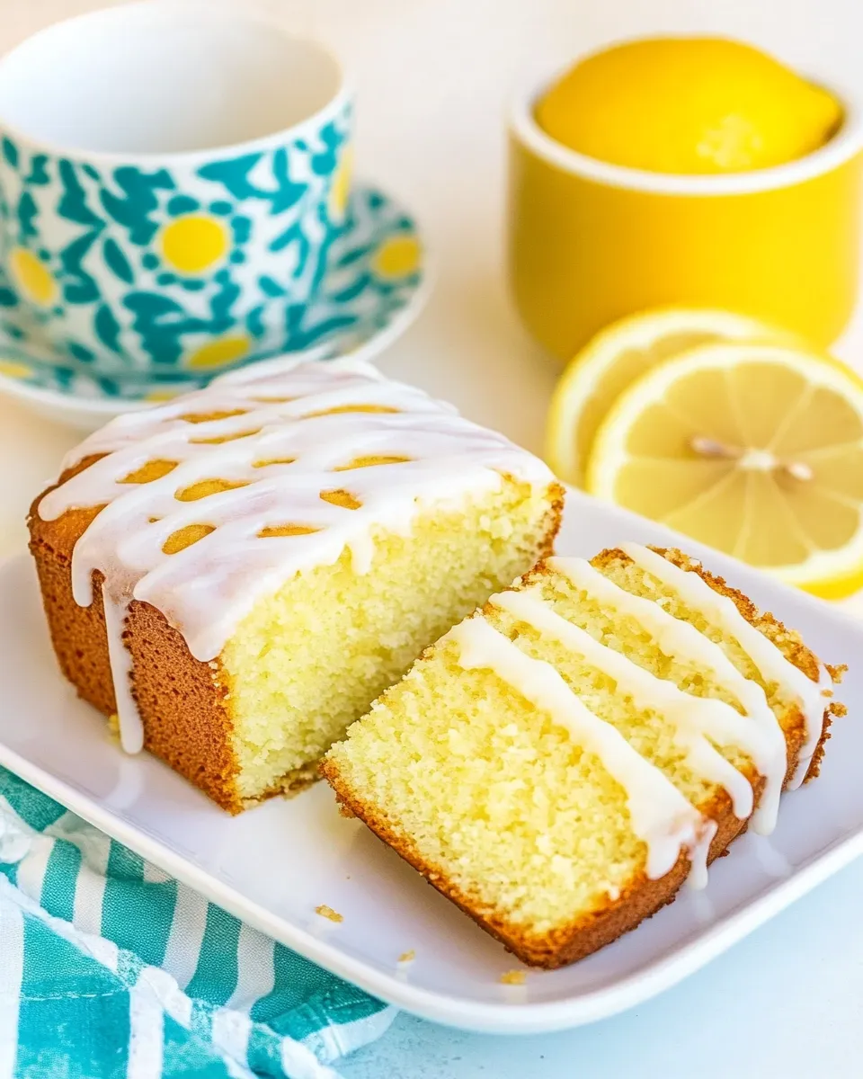 Classic Starbucks Lemon Loaf Copy Cat dish photo