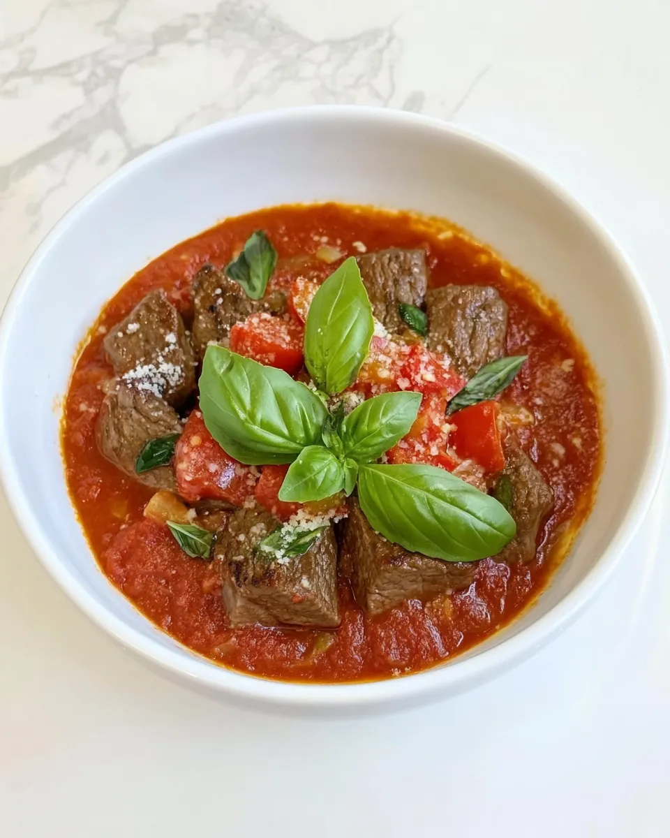 Classic Steak Pizzaiola - Carne alla Pizzaiola image