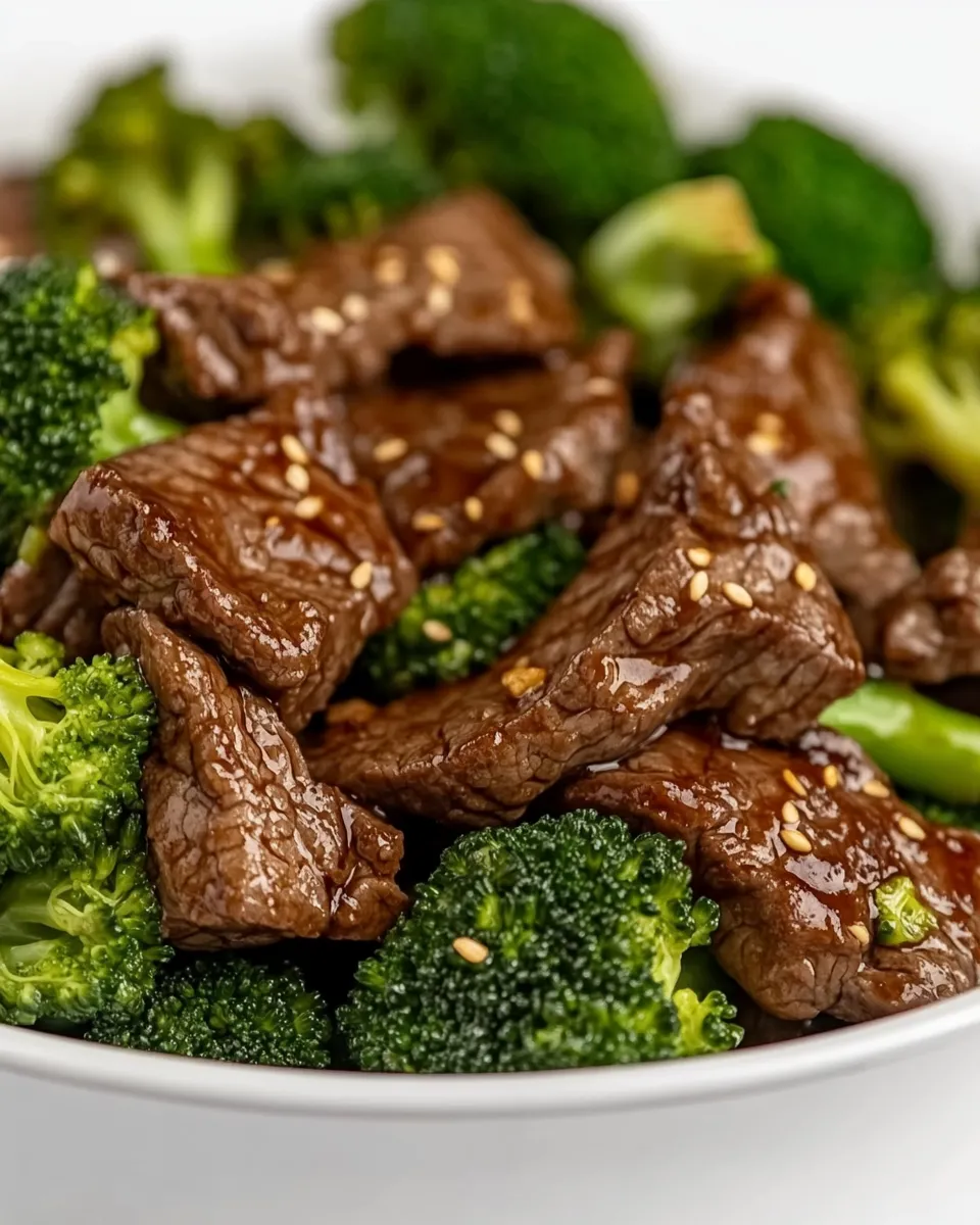 Homemade Steak and Broccoli recipe photo