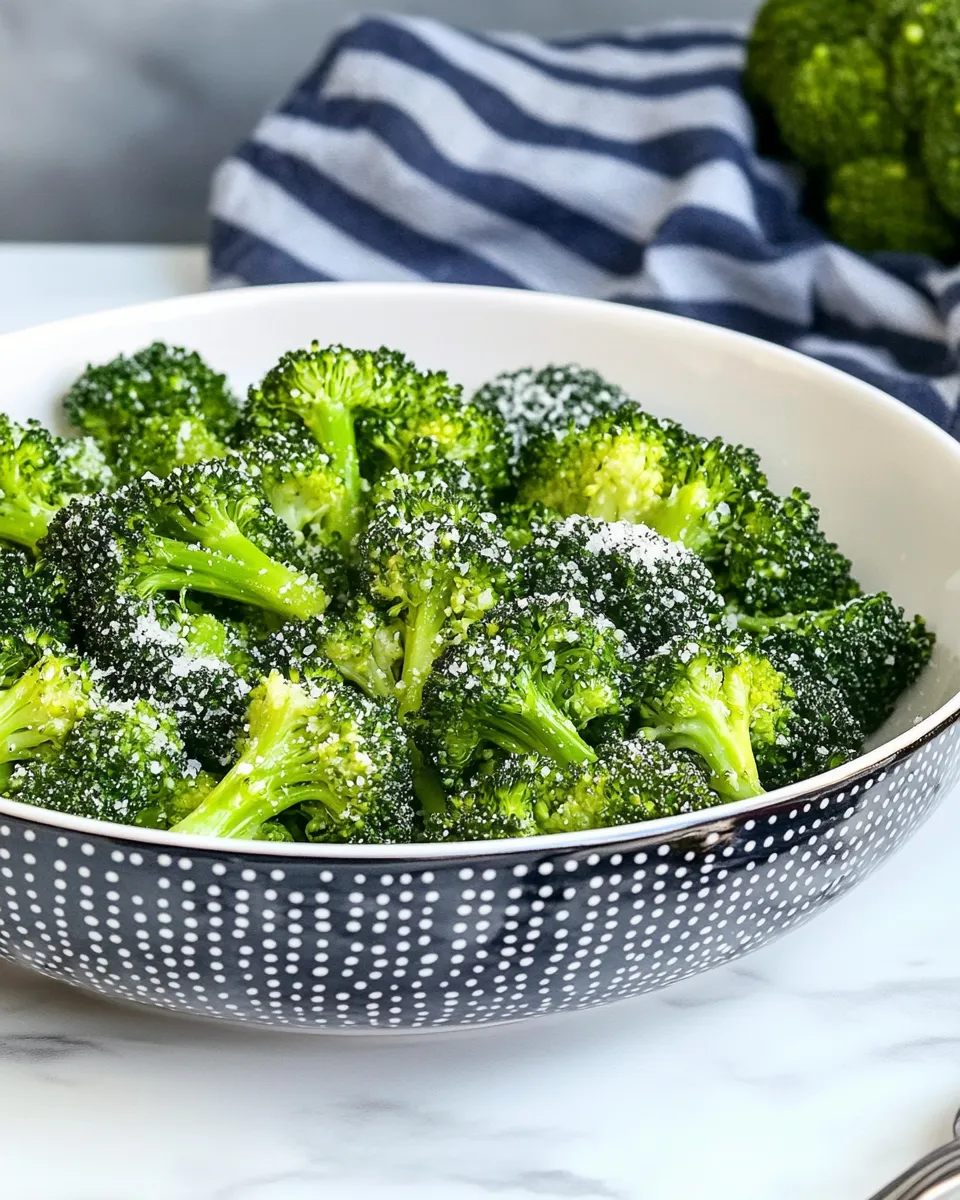 Healthy Steamed Broccoli image