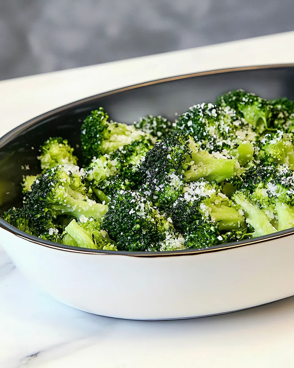 Quick Steamed Broccoli dish photo