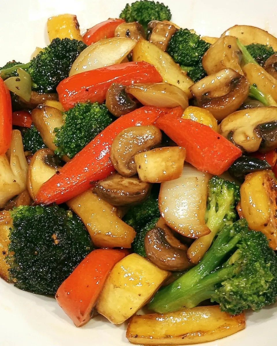 Classic Stir Fry Vegetables image