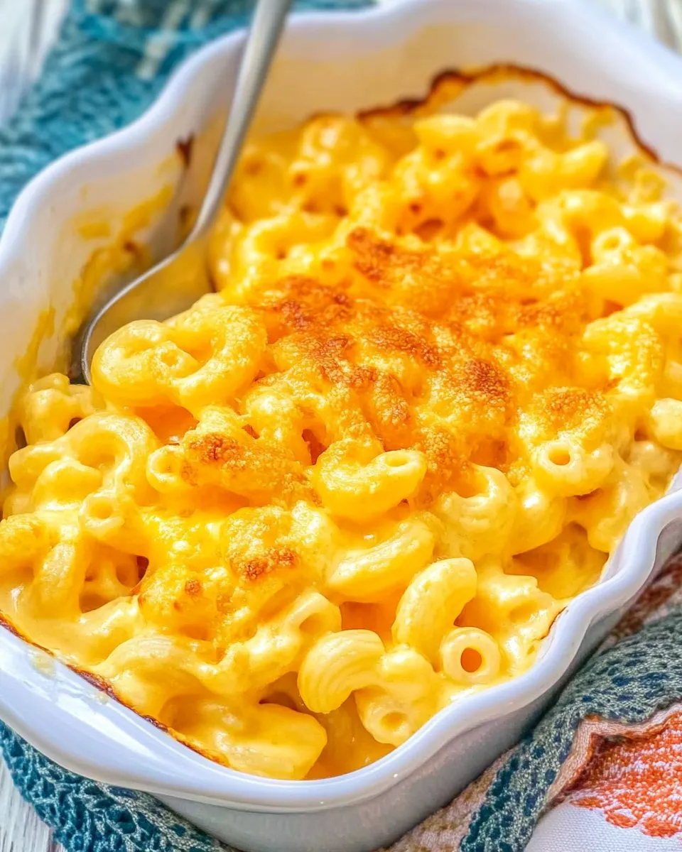 Easy Stouffers Macaroni and Cheese Recipe Copycat Version from Scratch shot