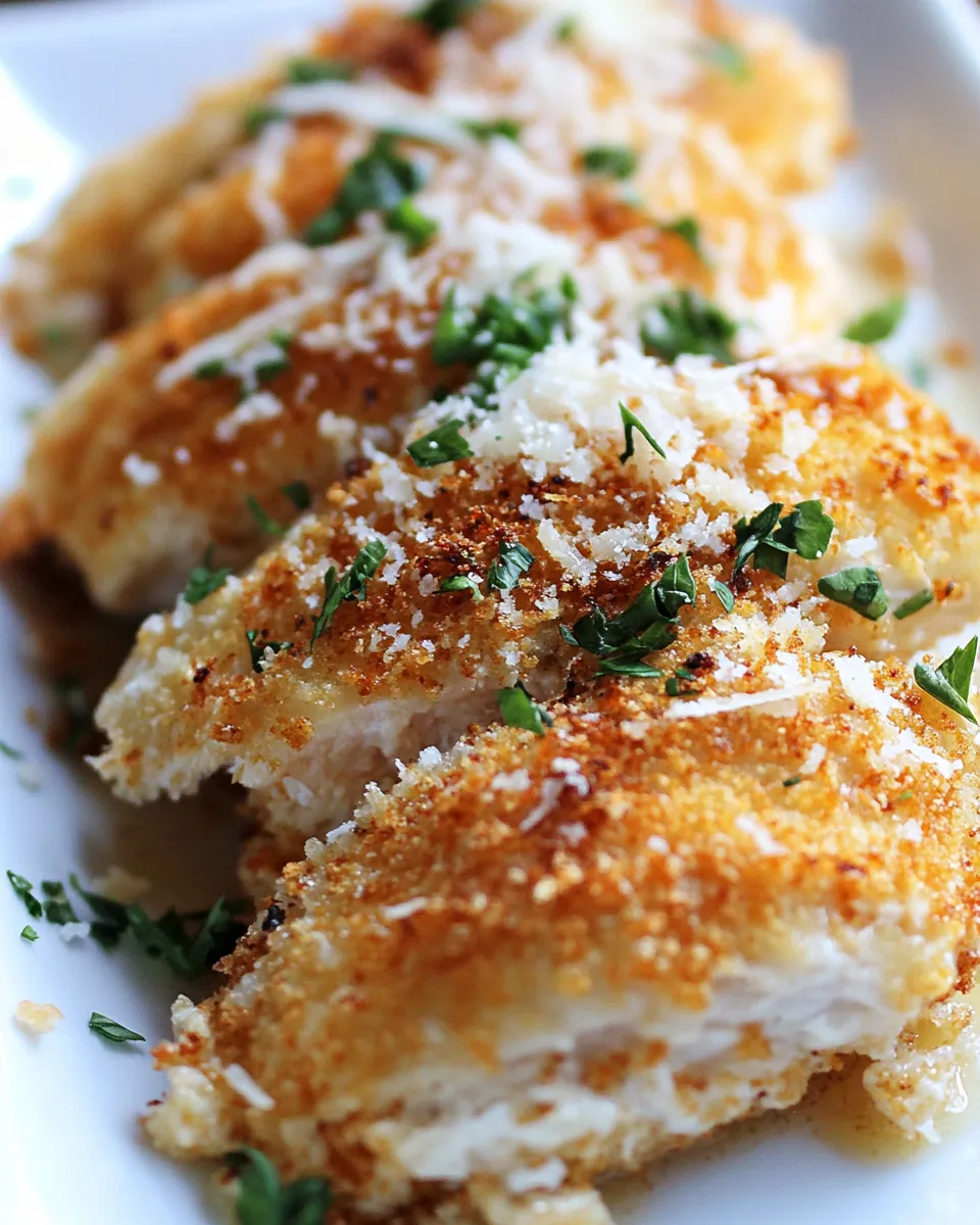 Quick Stovetop Parmesan Ranch Chicken shot