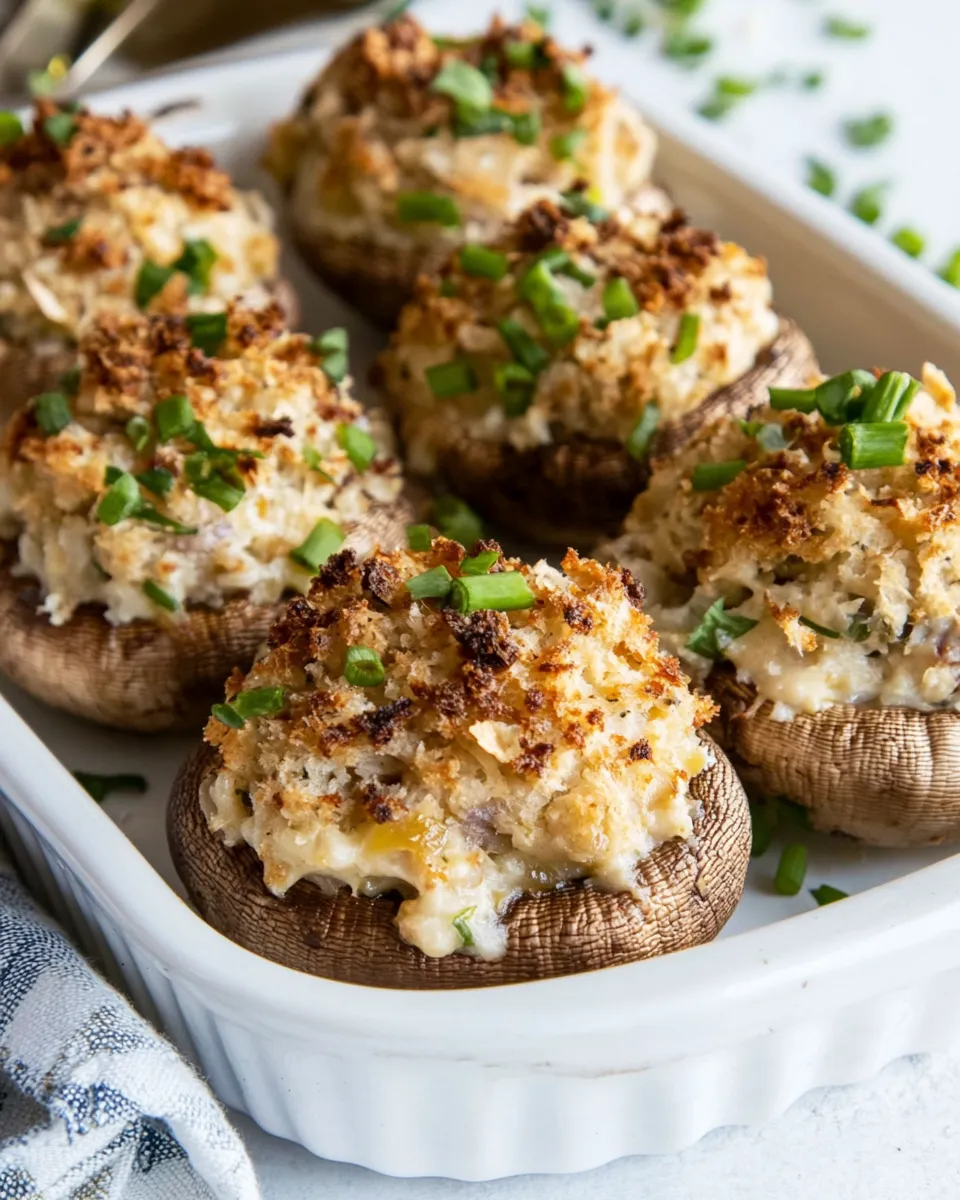 Homemade Stuffed Mushroom Recipe photo