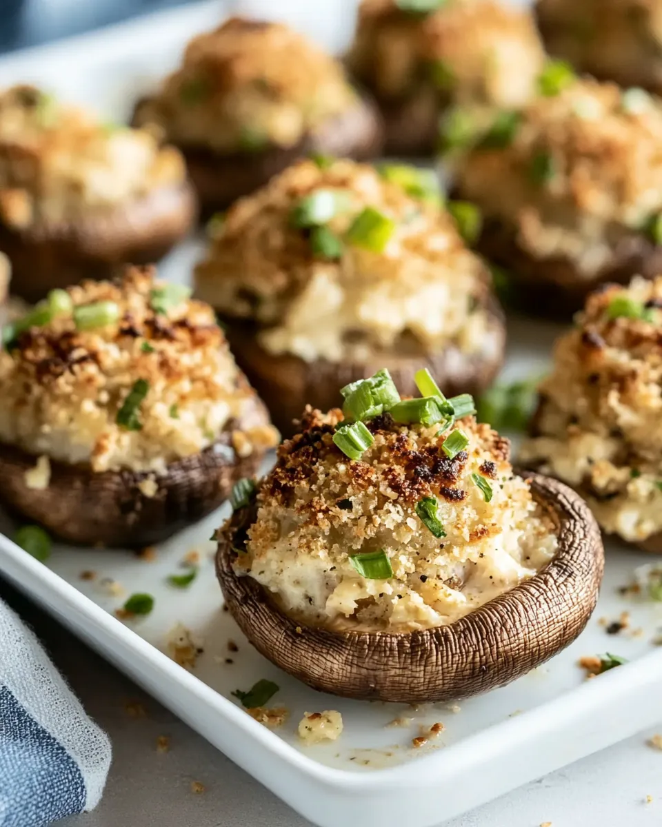 Classic Stuffed Mushroom Recipe image