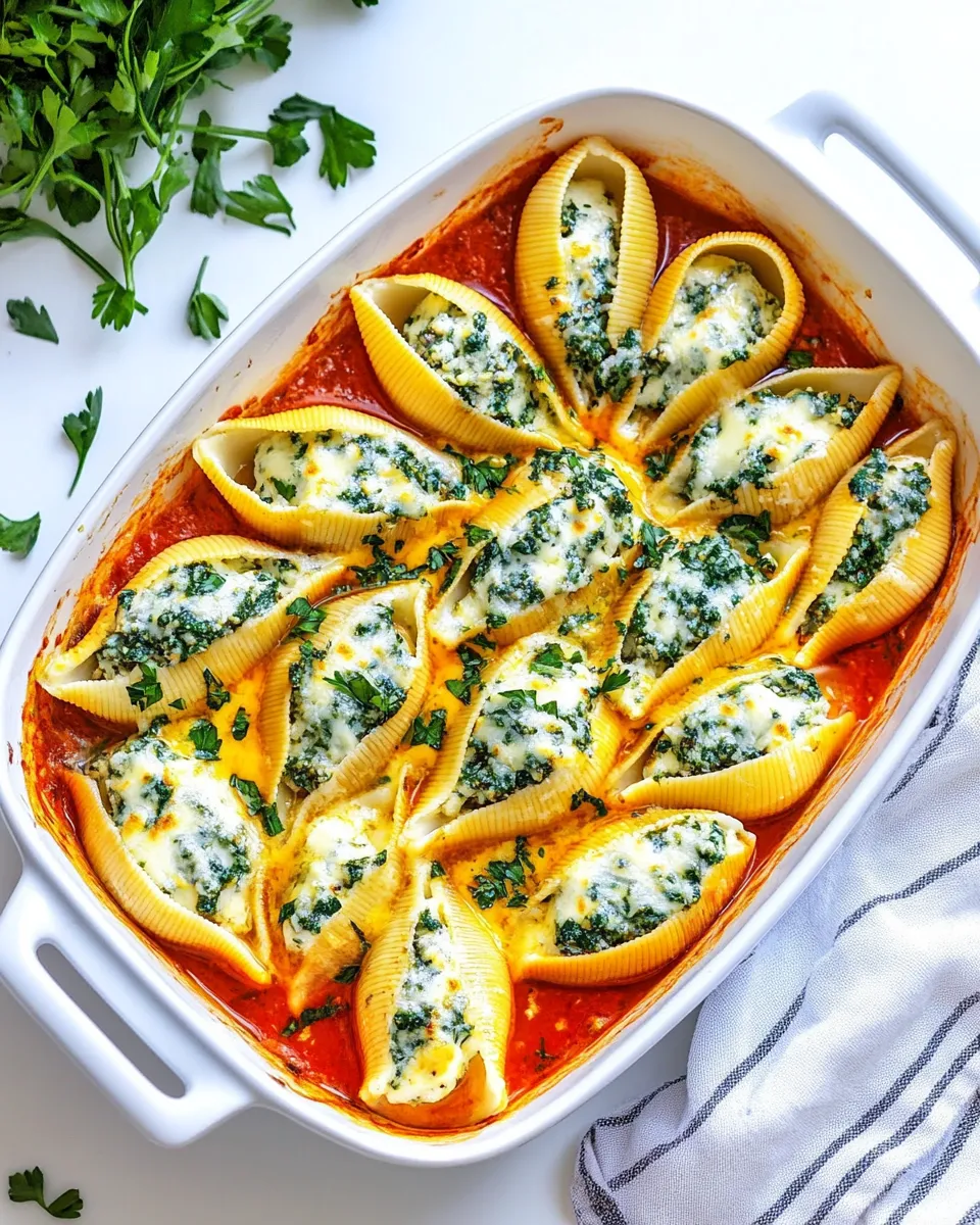 Easy Stuffed Shells recipe photo