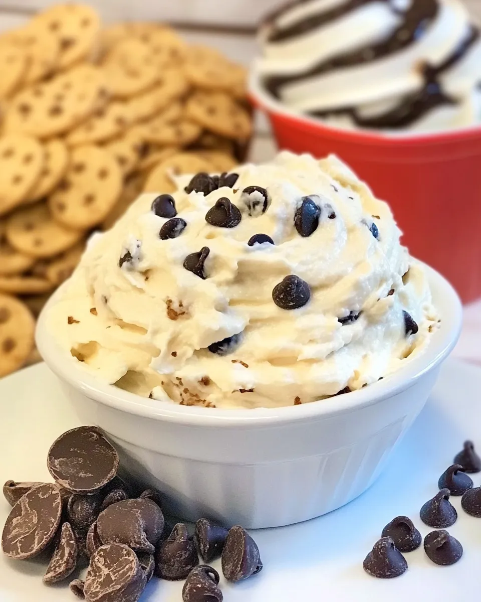 Homemade Sugar Free Chocolate Chip Dip With Cream Cheese photo