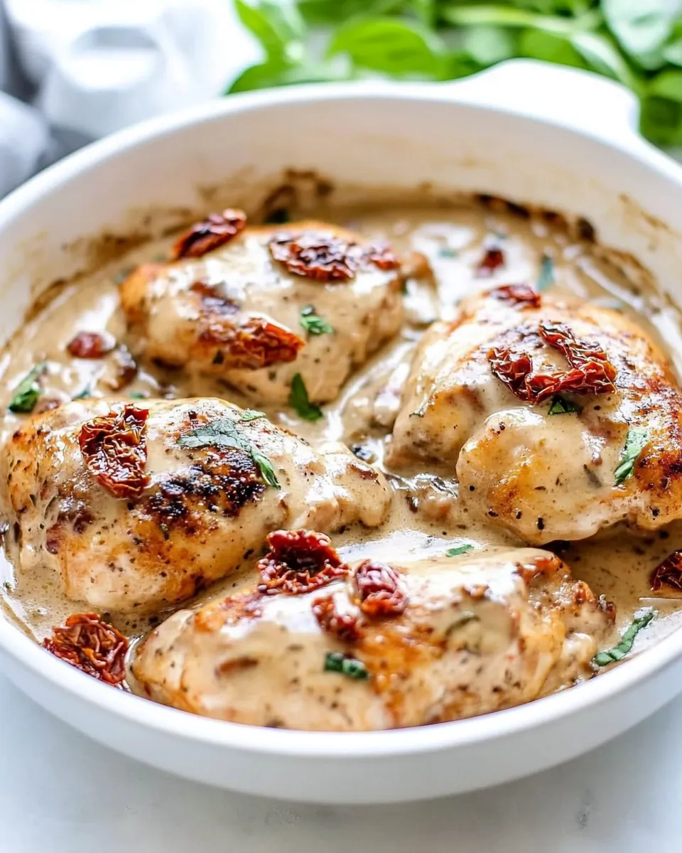 Classic Sun Dried Tomato Chicken image