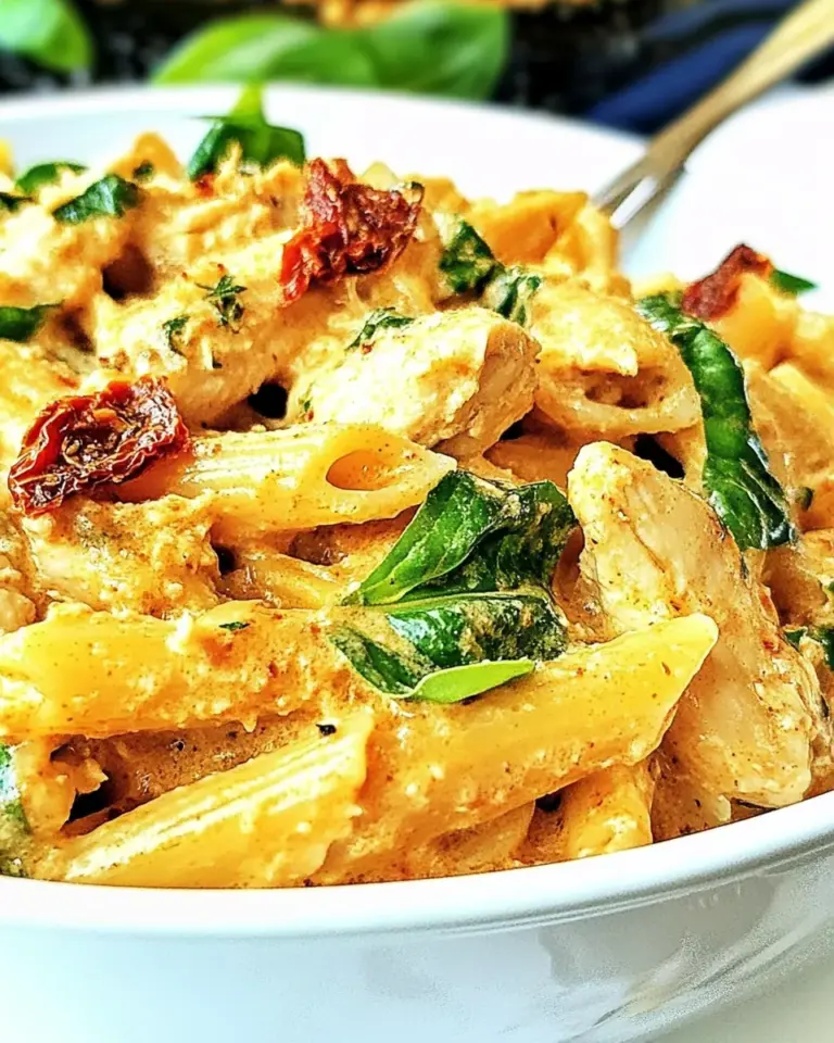 Homemade Sundried Tomato Chicken Pasta photo