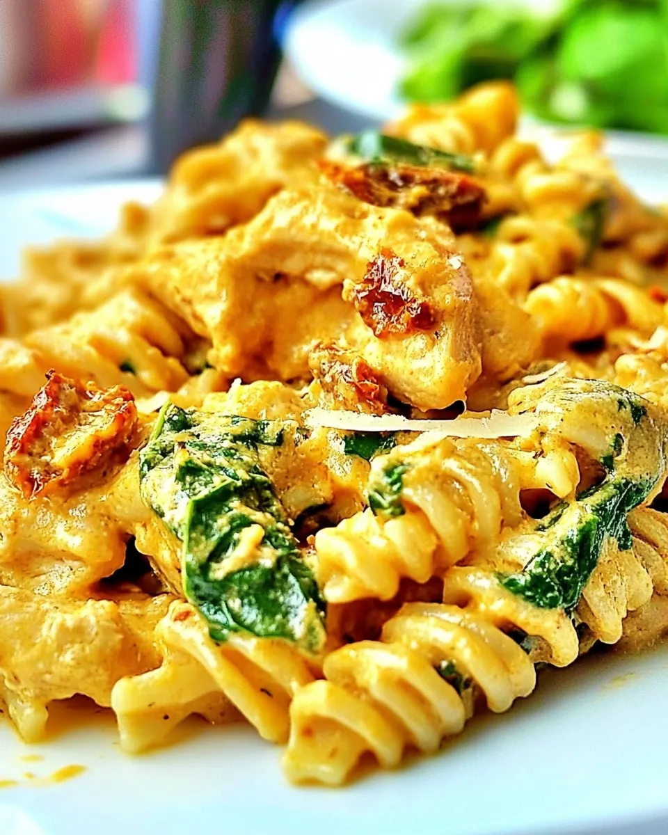 Easy Sundried Tomato Chicken Pasta recipe photo