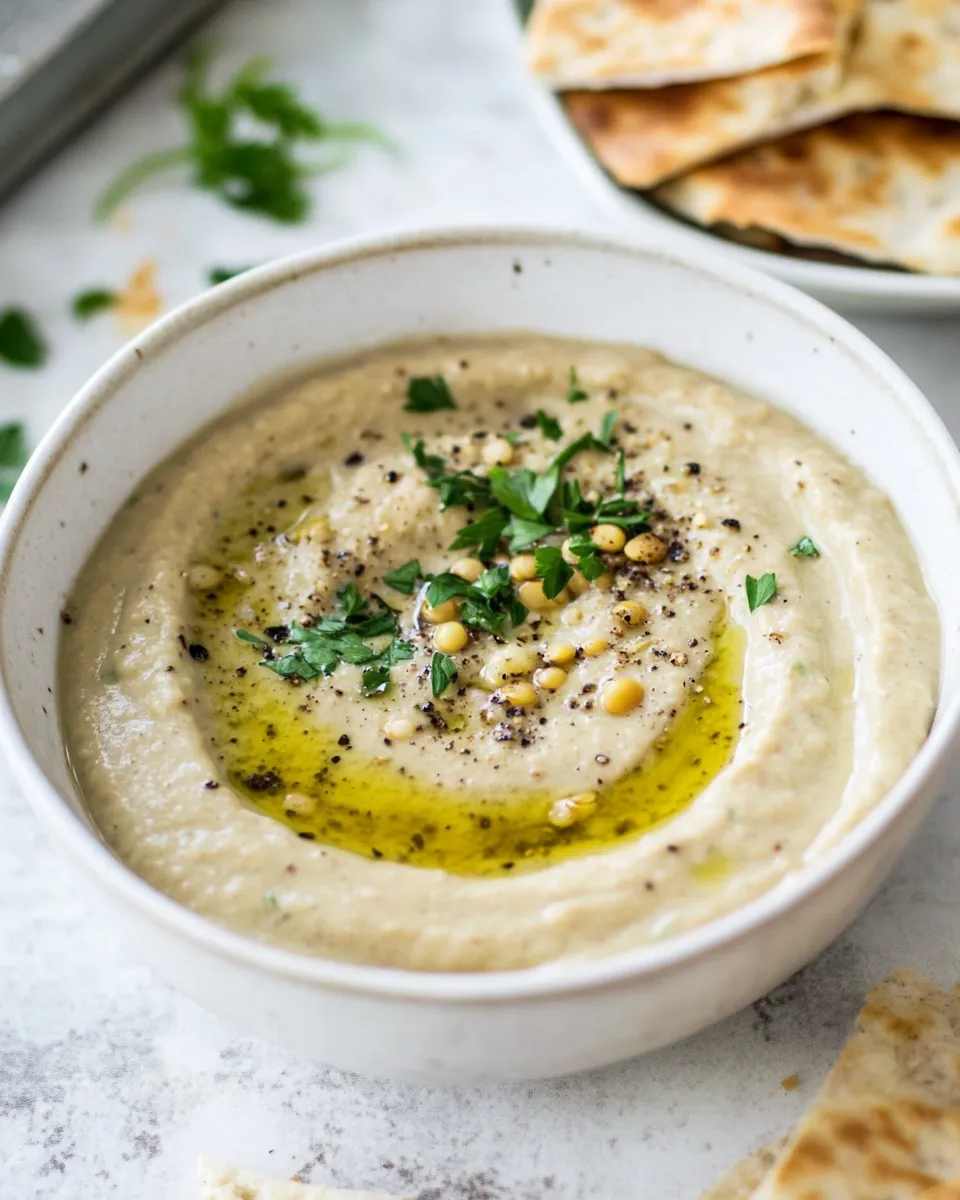 Easy Sunflower Lentil Dip recipe photo
