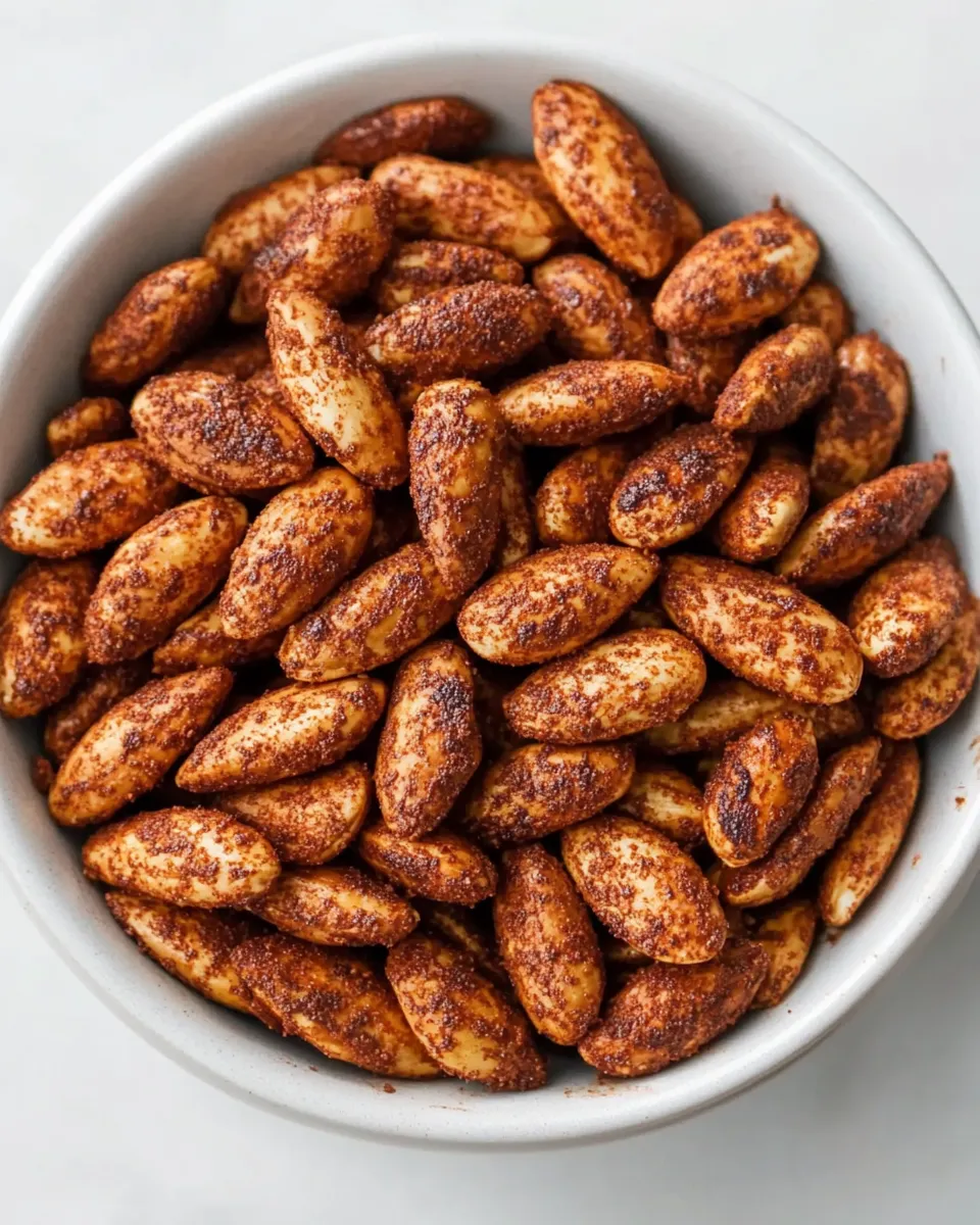 Easy Sweet And Spicy Toasted Almonds recipe photo