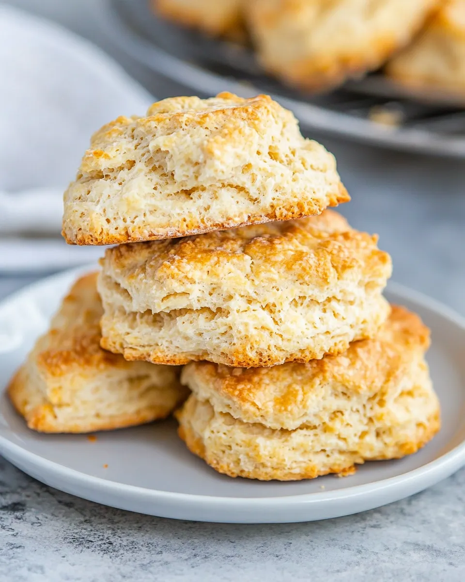 Homemade Sweet Cream Biscuits Recipe photo