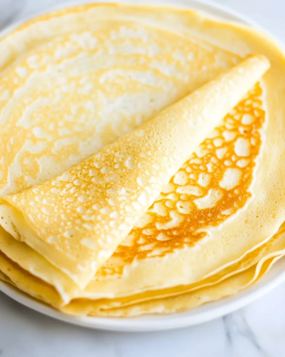 Delicious Sweet Crepes shot
