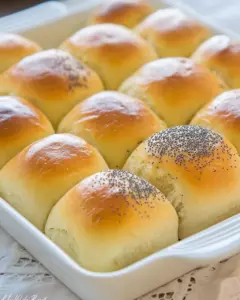 Homemade Sweet Poppy Seed Buns (Pirohi) photo