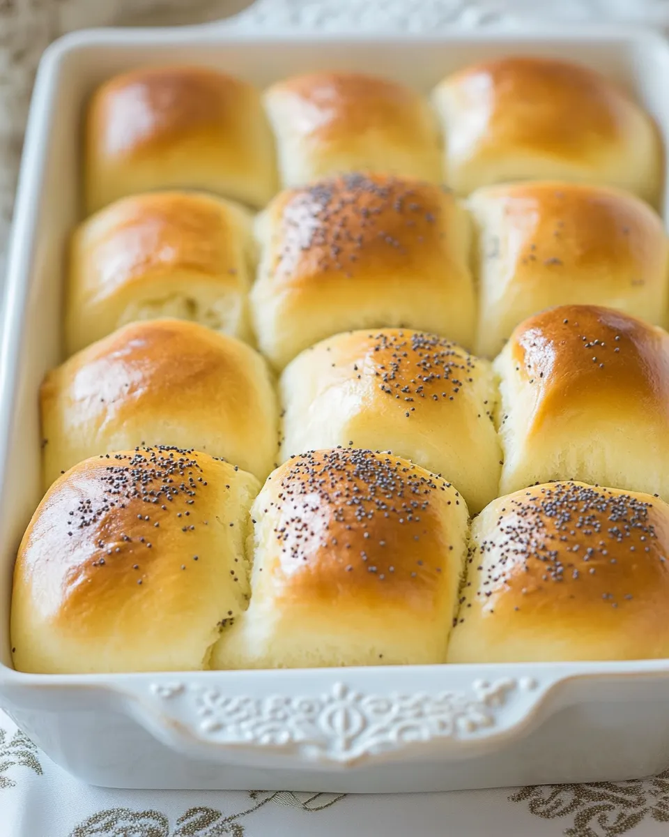 Classic Sweet Poppy Seed Buns (Pirohi) image
