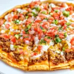 Homemade Taco Bell Mexican Pizza photo