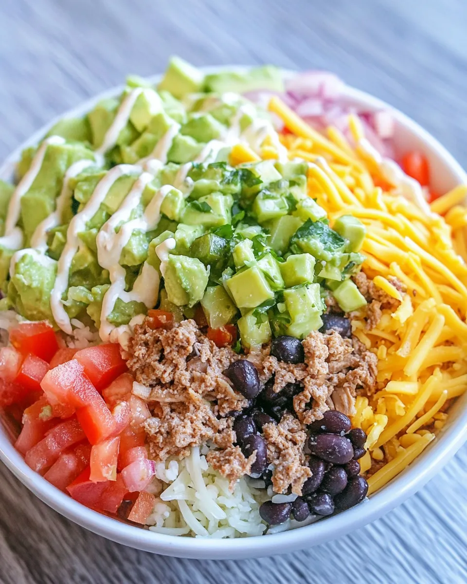 Homemade Taco Bell Power Bowl Easy Copycat Recipe photo