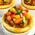 Homemade Taco Biscuit Cups photo