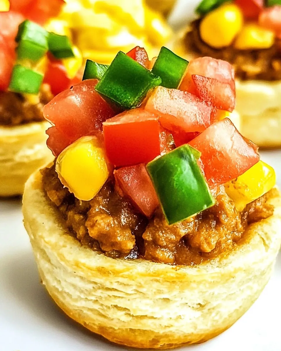 Easy Taco Biscuit Cups image