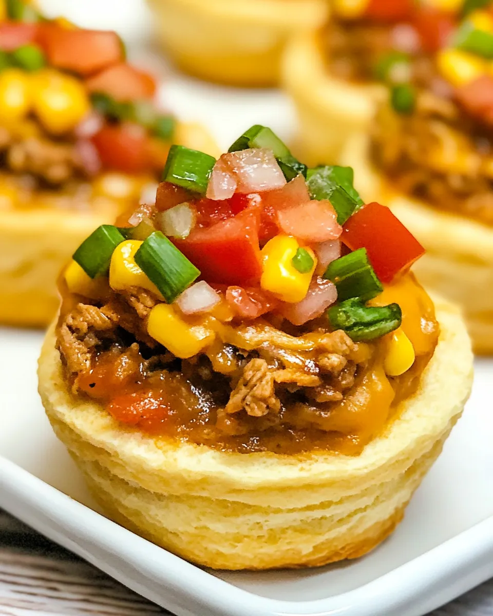 Quick Taco Biscuit Cups dish photo