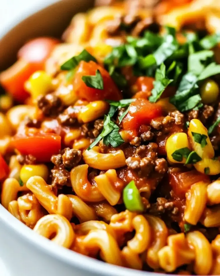 Easy Taco Pasta Recipe photo