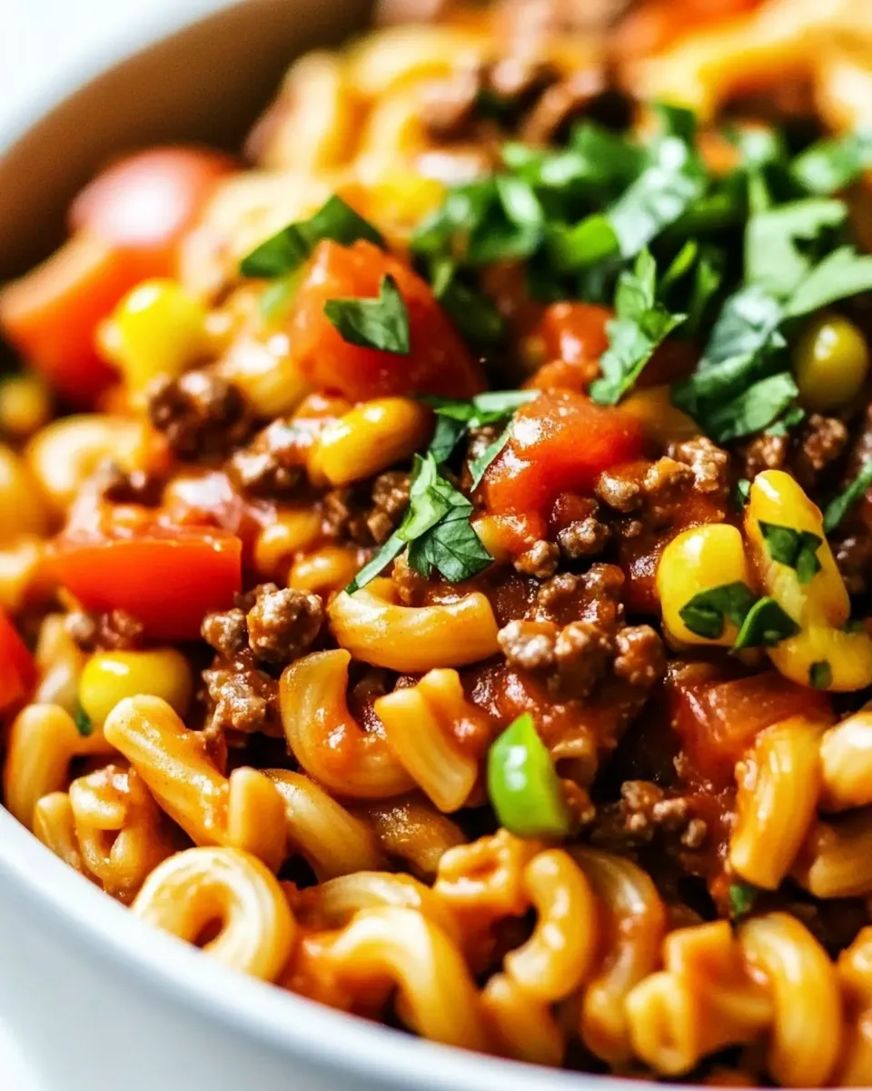 Easy Taco Pasta Recipe photo