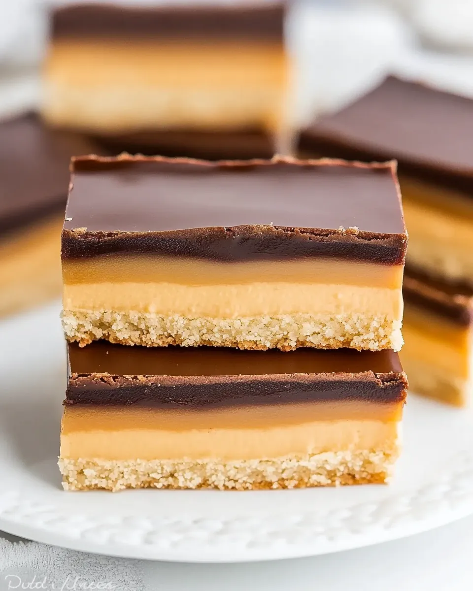 Easy Tagalongs Cookie Bars recipe photo