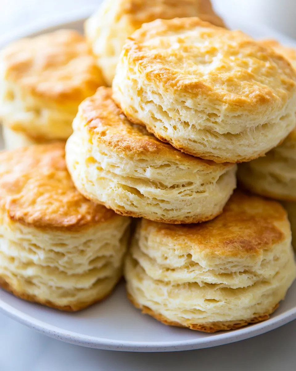 Easy Tall & Flaky Buttermilk Biscuits recipe photo