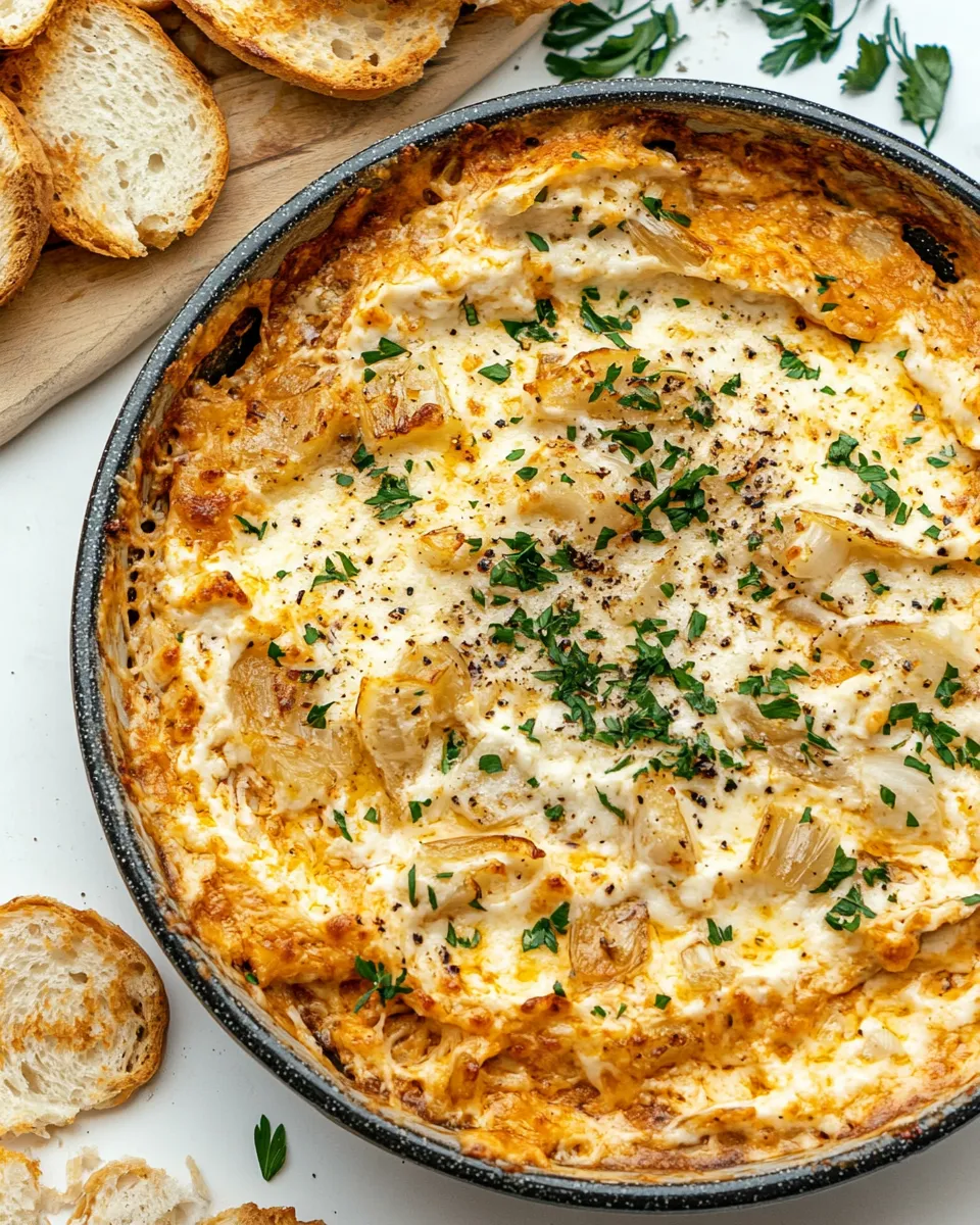 Easy Tennessee Onion Dip recipe photo