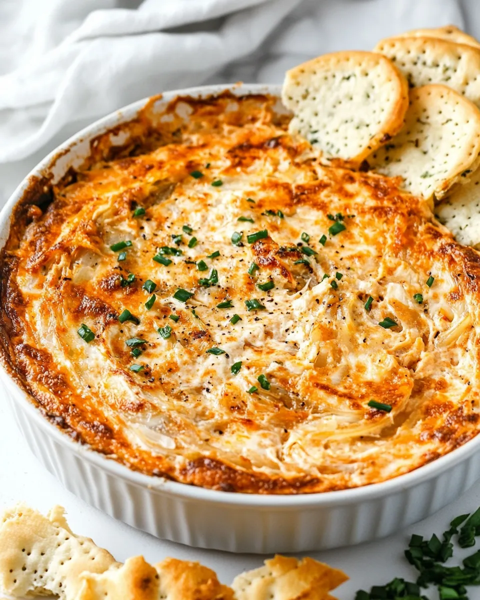 Delicious Tennessee Onion Dip shot