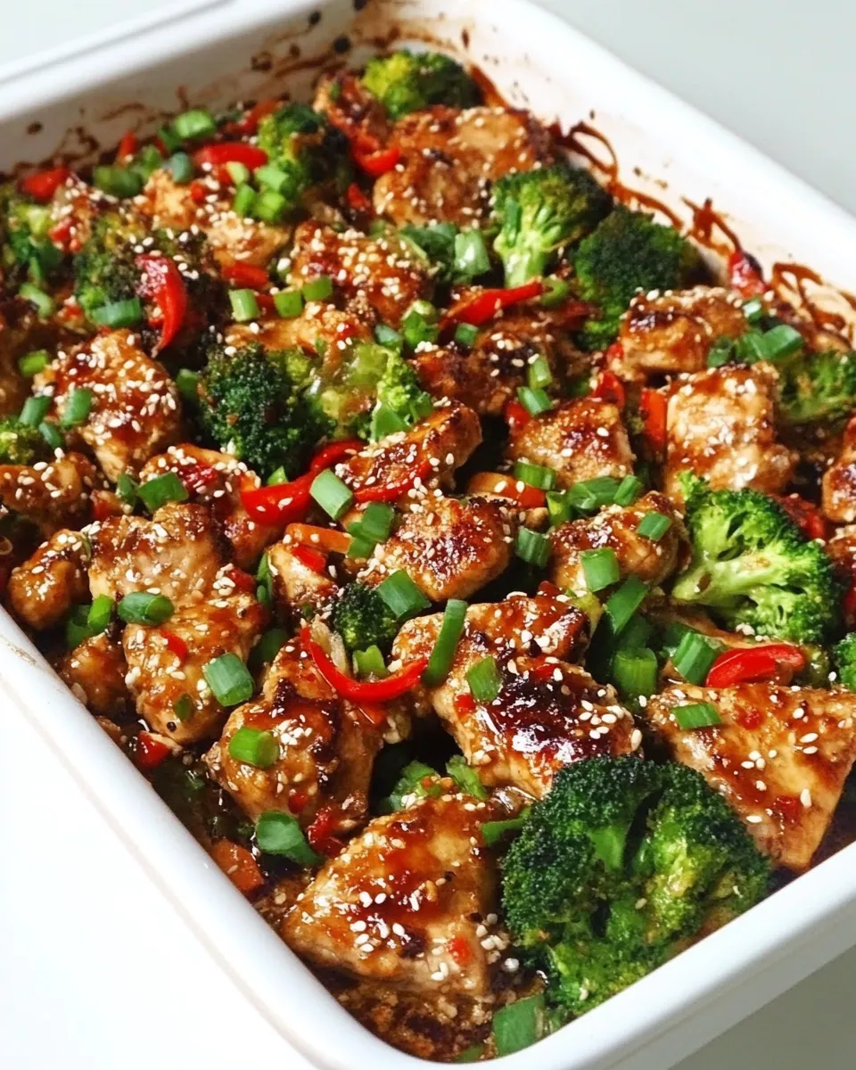 Homemade Teriyaki Chicken Bake photo