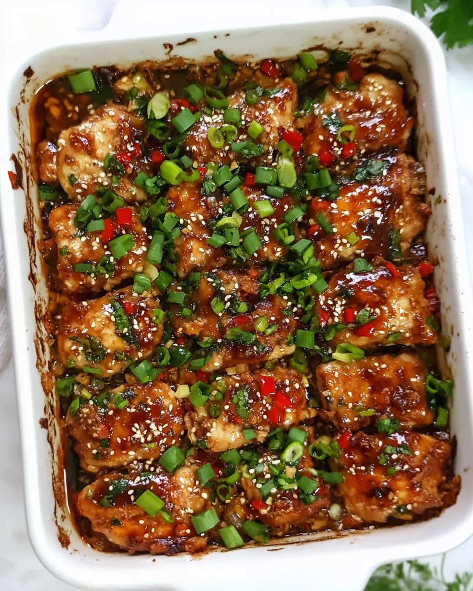 Easy Teriyaki Chicken Bake recipe photo