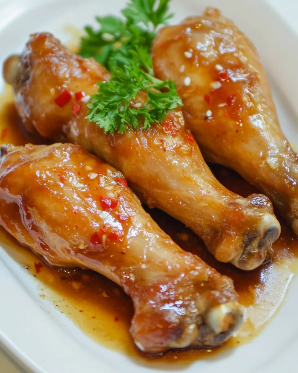 Homemade Teriyaki Drumsticks photo