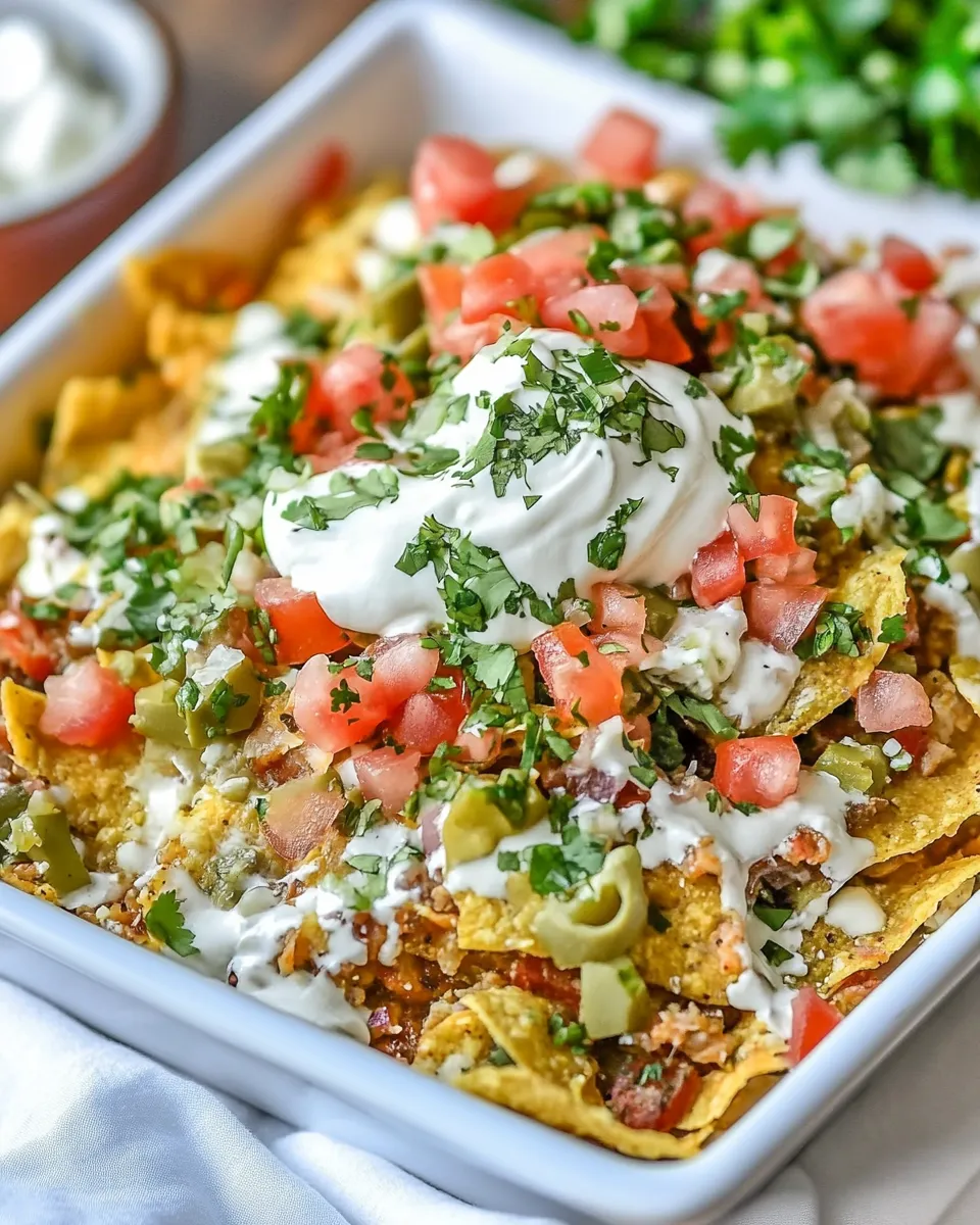Delicious Tex Mex Chilaquiles shot
