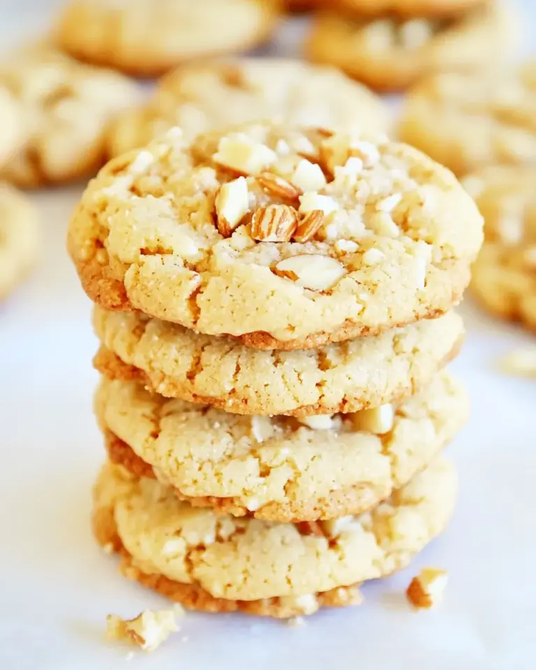 Homemade Texas Almond Crunch Cookies photo