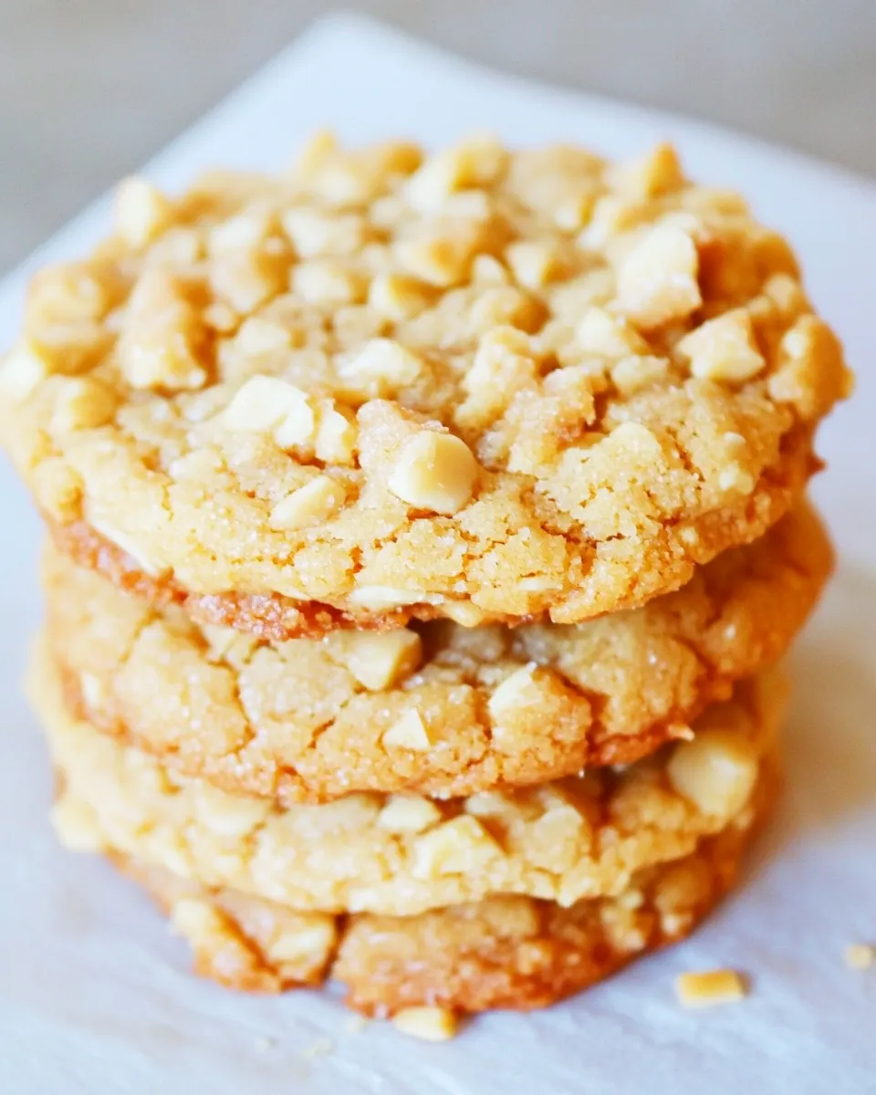 Easy Texas Almond Crunch Cookies recipe photo