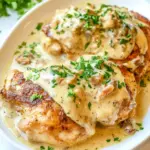 Homemade Texas Roadhouse Smothered Chicken photo